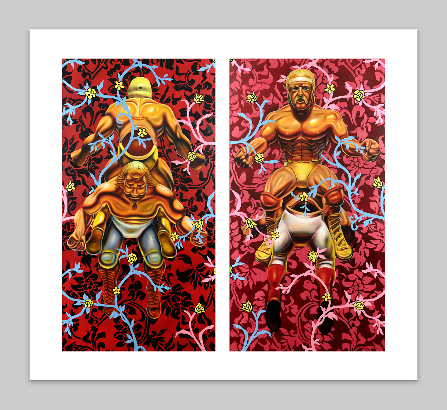 Hulk Hogan & Big John Studd Print