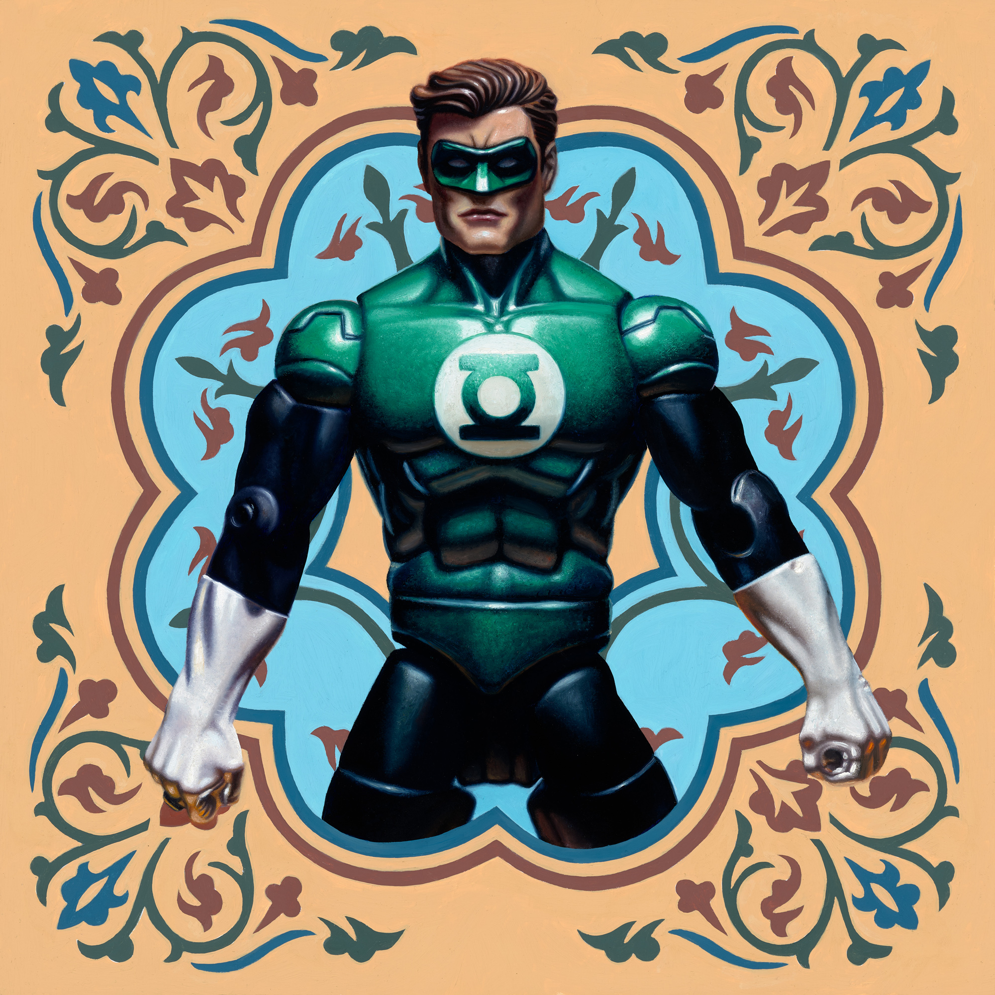 Study of a Green Lantern