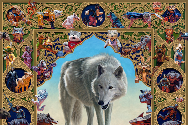 Wolf Painting